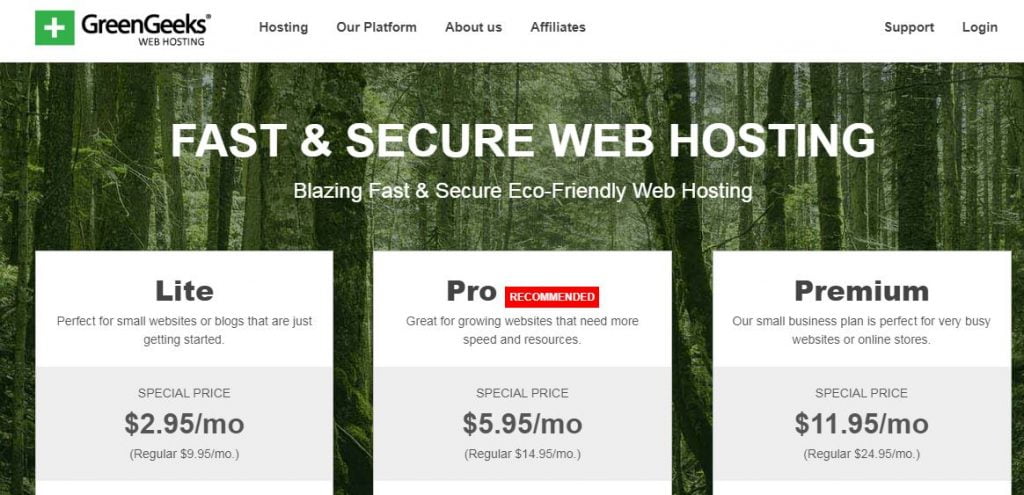Best WordPress Hosting Provider - GreenGeeks